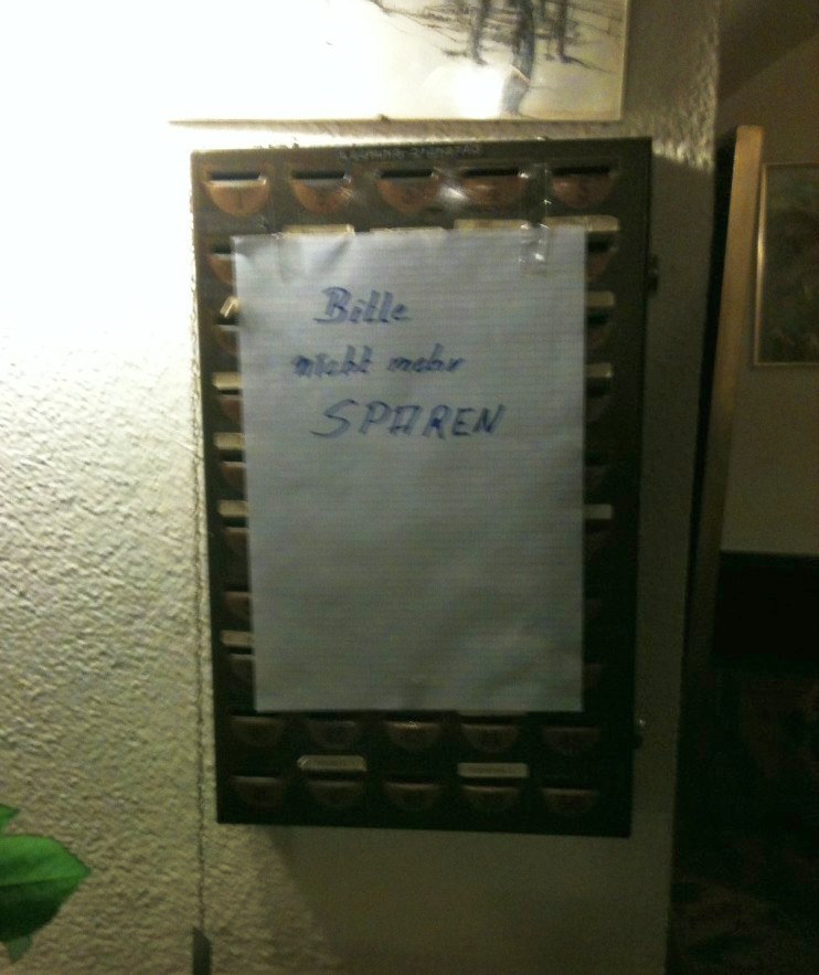 "Bitte nicht mehr sparen" (Foto: BBWA)