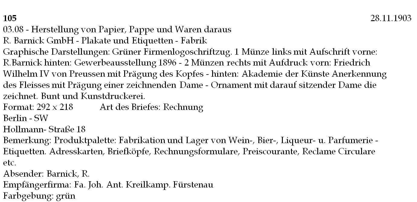 Erschließungsbeispiel