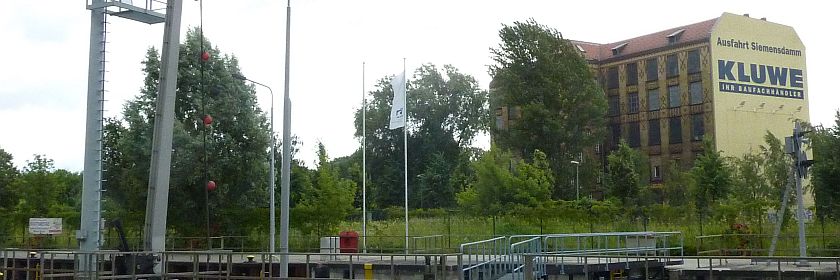Urban & Lemm an der Charlottenburger Schleuse (Foto: BBWA)