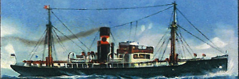 Passagier- und Frachtdampfer "Feodosia"