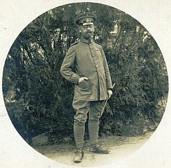 Dr. Otto Broxner im Ersten Weltkrieg 1917 (Foto: BBWA)