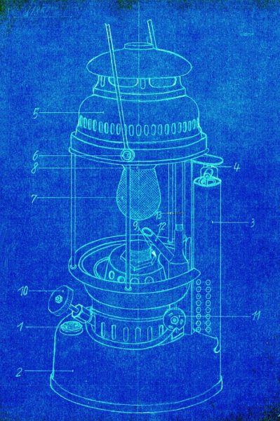 Blaupause der Petromax (BBWA U 3/7/278, Nr. 1)