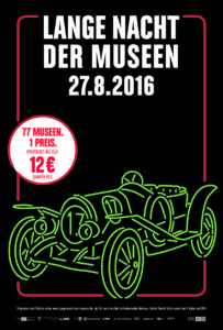 Plakat zur Langen Nacht der Museen 2016