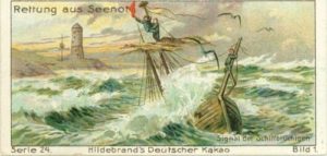 S 9 - Hildebrand - Rettung aus Seenot - Bild 1: Signal der Schiffbrüchigen