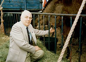 N7/13/398/8: Martin Schaaff im Circus Dominik Aramannt, 1989.