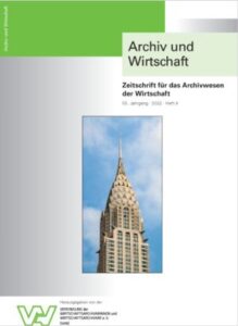 "Archiv und Wirtschaft" 3/2022