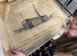 Studie eines Kessel- und Maschinenhauses (BBWA/Ziegeleipark)