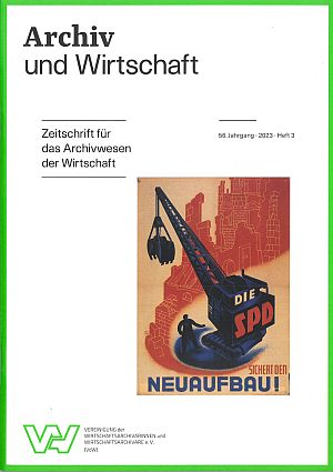 Titelblatt der Archiv und Wirtschaft 3/2023