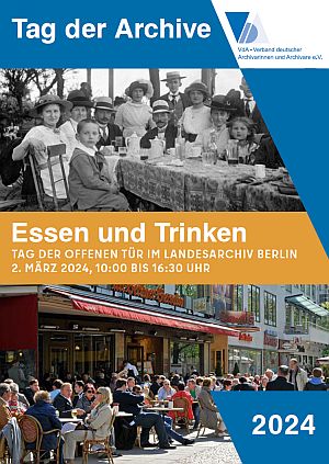 Plakat zum "Tag der Archive" 2024